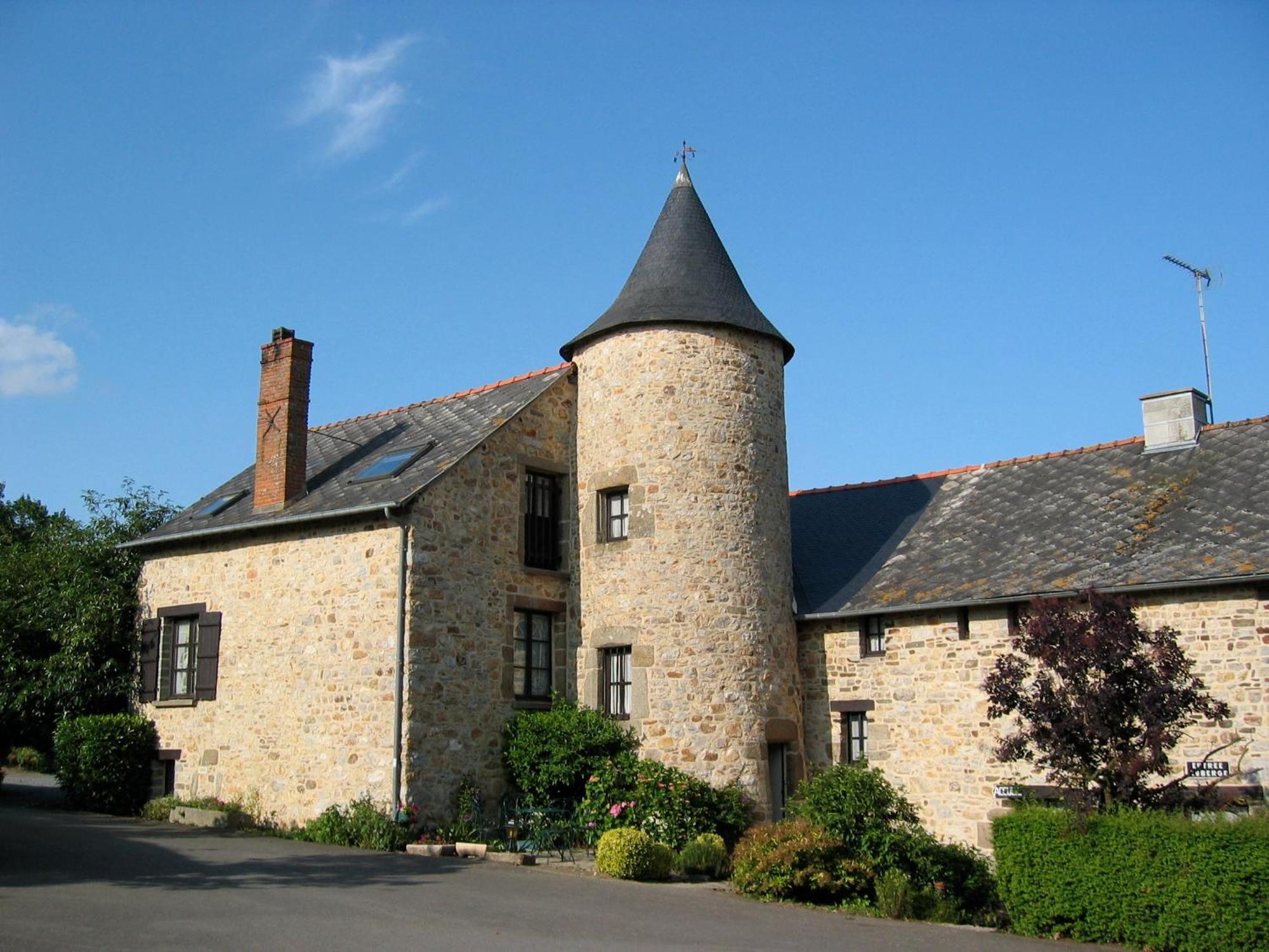 Chambres D'Hotes De La Ferme Auberge De Mesauboin Bille Екстер'єр фото